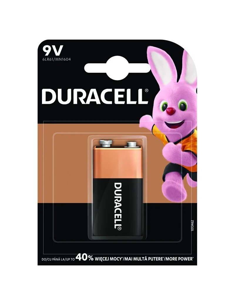 Baterija Duracell Alkaline Krona 6LR61/6LF22/9V (1 vnt.)