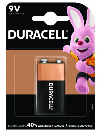 Baterija Duracell Alkaline Krona 6LR61/6LF22/9V (1 vnt.)