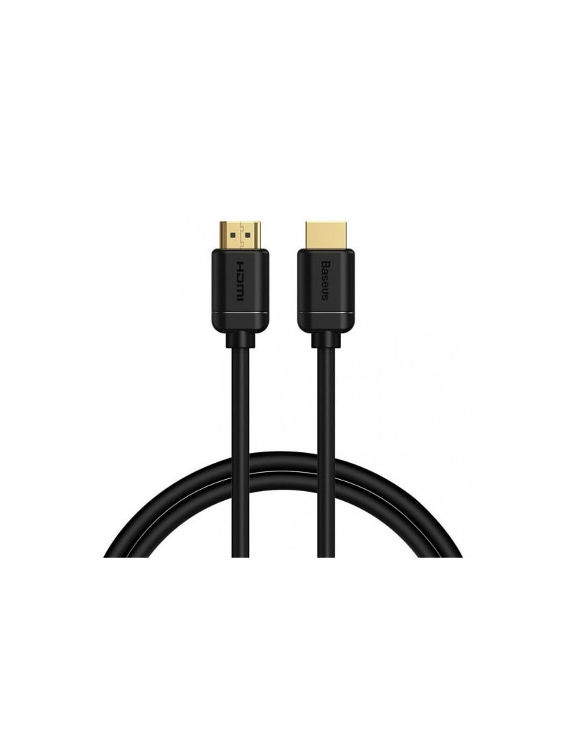 Kabelis HDMI-HDMI BASEUS CAKGQ-D01 (5.0m, HDMI 2.0, juodas, 4K 60Hz)