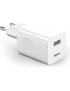 Sieninis Ä¯kroviklis BASEUS CCALL-BX02 (24W, USB, QC3.0, baltas)