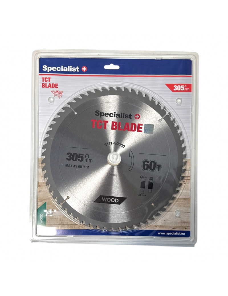 SPECIALIST+ pjovimo diskas 305x60Tx30 mm