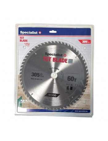 SPECIALIST+ pjovimo diskas 305x60Tx30 mm