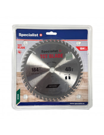 SPECIALIST+ pjovimo diskas 184x48Tx16 mm