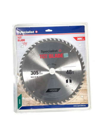 SPECIALIST+ pjovimo diskas 305x48Tx30 mm
