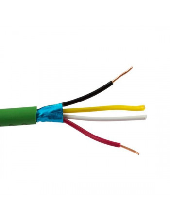 Ekranuotas maitinimo kabelis EIB E-BUS KNX ELMAT 2x2x0.8 (1000 m)