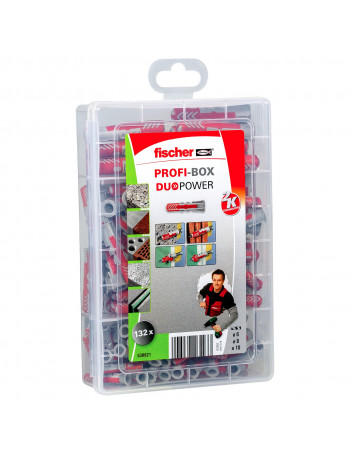Kaiščių DuoPower rinkinys Profi-Box  Fischer 132 vnt