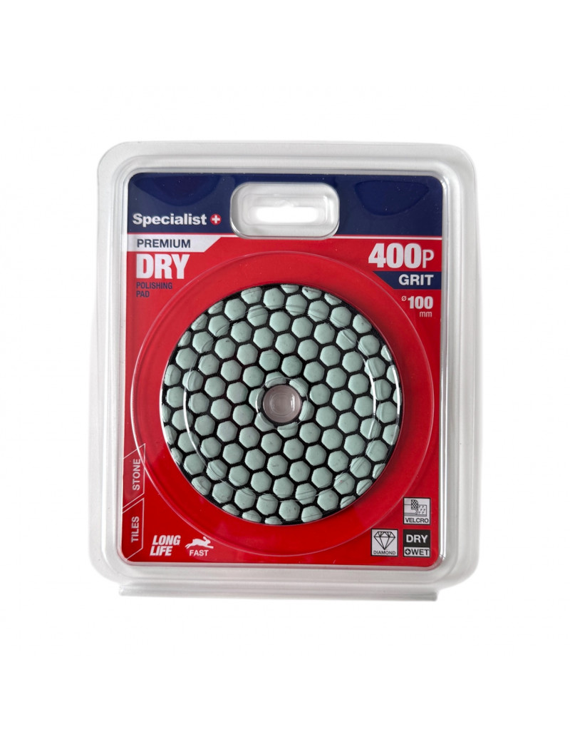 SPECIALIST+ deimant Šlifavimo lap universalus 100 mm 400P