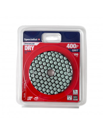 SPECIALIST+ deimant Šlifavimo lap universalus 100 mm 400P