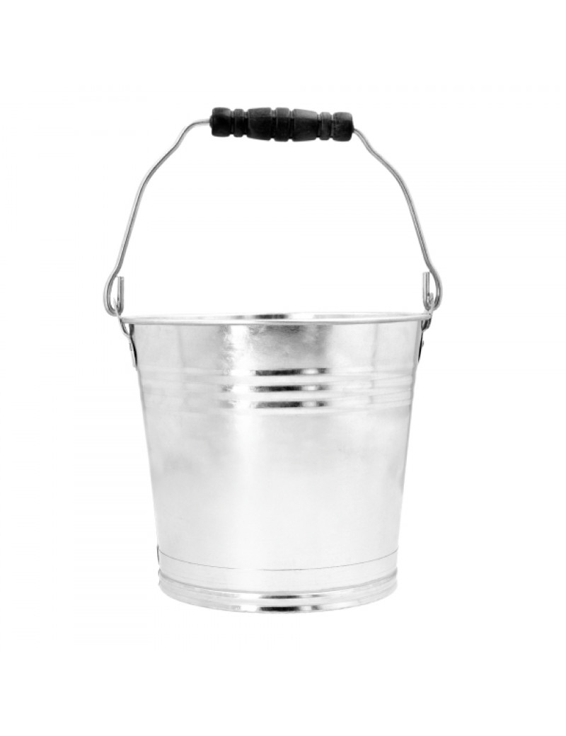 Cinkuotas metalinis kibiras 15l 