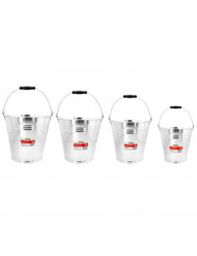 Cinkuotas metalinis kibiras 15l 