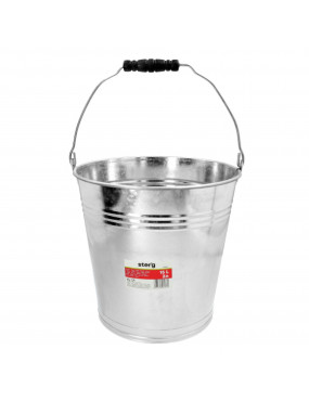 Cinkuotas metalinis kibiras 15l 