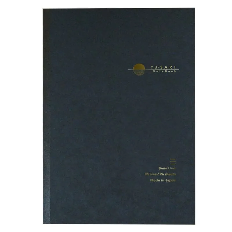 Užrašinė „YU-SARI” B5 linija 8mm-juoda NYN-B501-NU