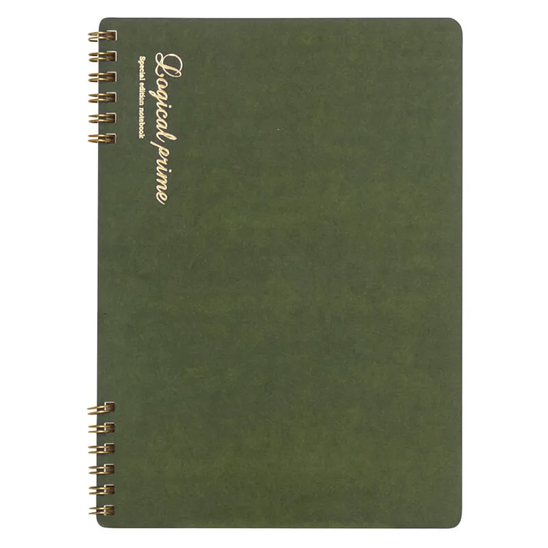 Spiralinė užrašų knygelė Logical Prime A B5 taškeliais ir linijomis 7mm-samaninė NW-B512A