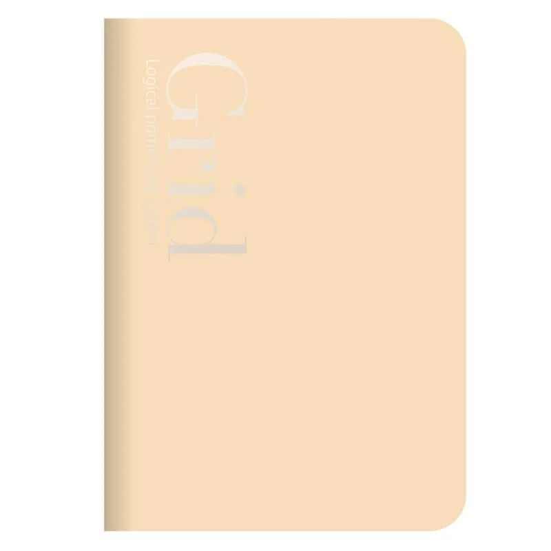 Užrašų knygelė „Logical Prime Grid” B6 langeliais 25 mm-kreminė NB601-4