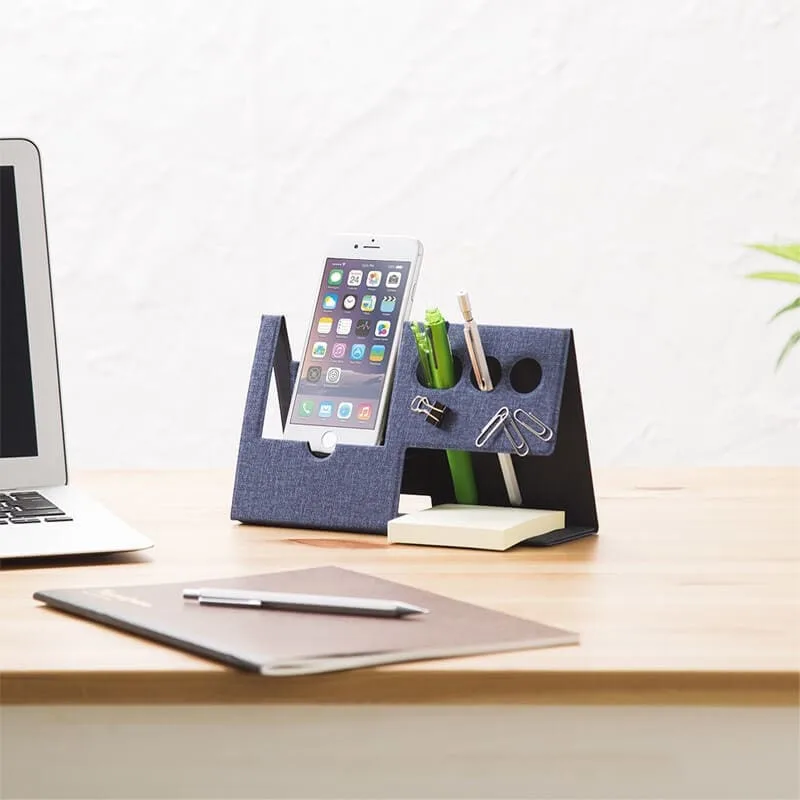 Pieštukinė-laikiklis telefonui „ori-pact” tamsiai mėlyna NOP-D02NV