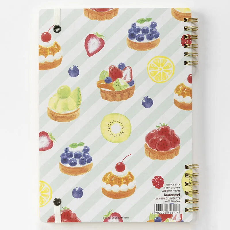 Užrašinė otome time A5 langeliais 5mm NW-A521-3