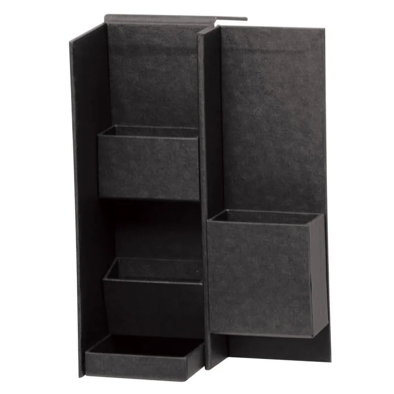 Raštinės priemonių dėklas LIFESTYLE TOOL juodas S LST-B01-BK