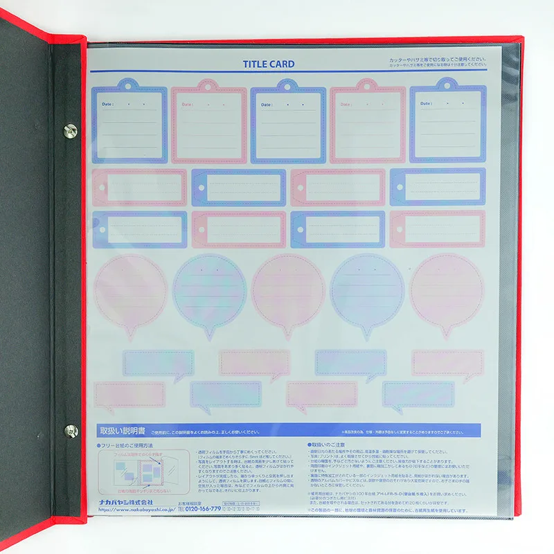 Nuotraukų albumas album de favine juodas H-LD-191-D