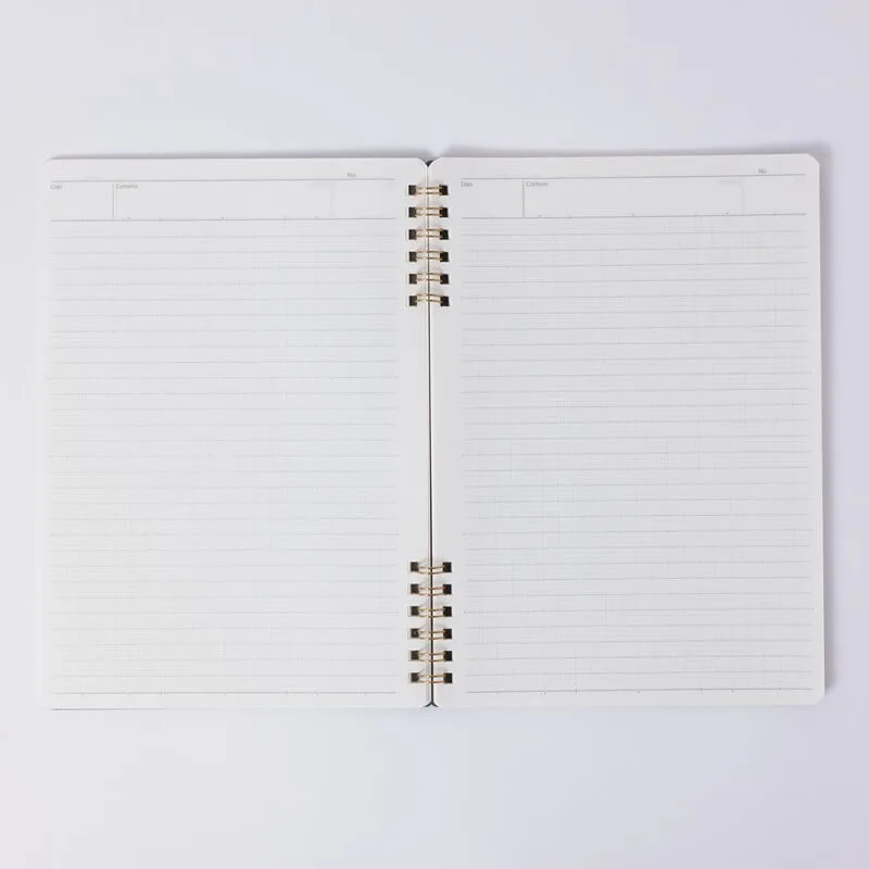 Spiralinė užrašų knygelė Logical Prime B B5 taškeliais ir linijomis 6mm-mėlyna NW-B512B