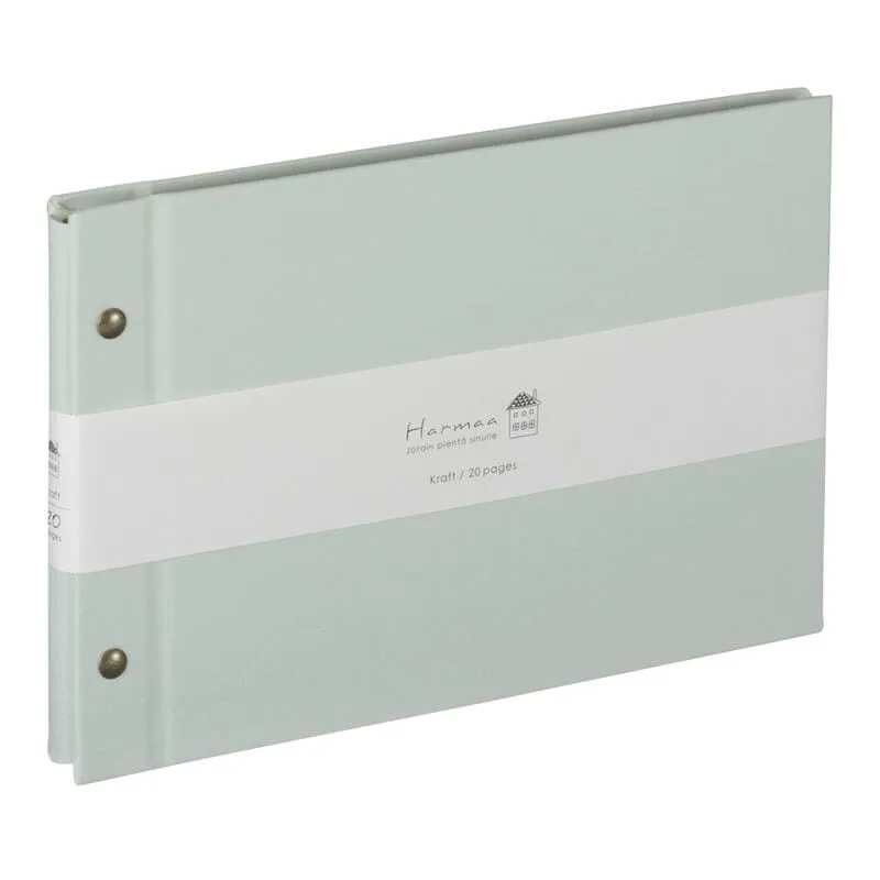 Nuotraukų albumas „Harmaa” A5-melsvas-horizontalus A-HRA5-101-B