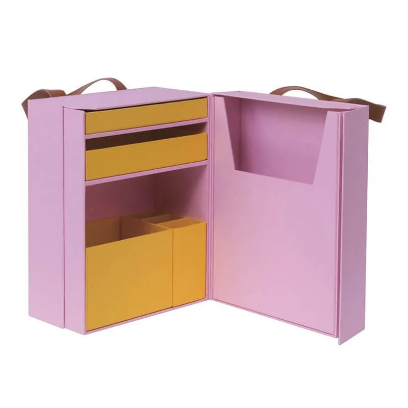 Stilingas krepšys biuro reikmenims saugoti „Life Style Tool” Pink LST-SK01PI