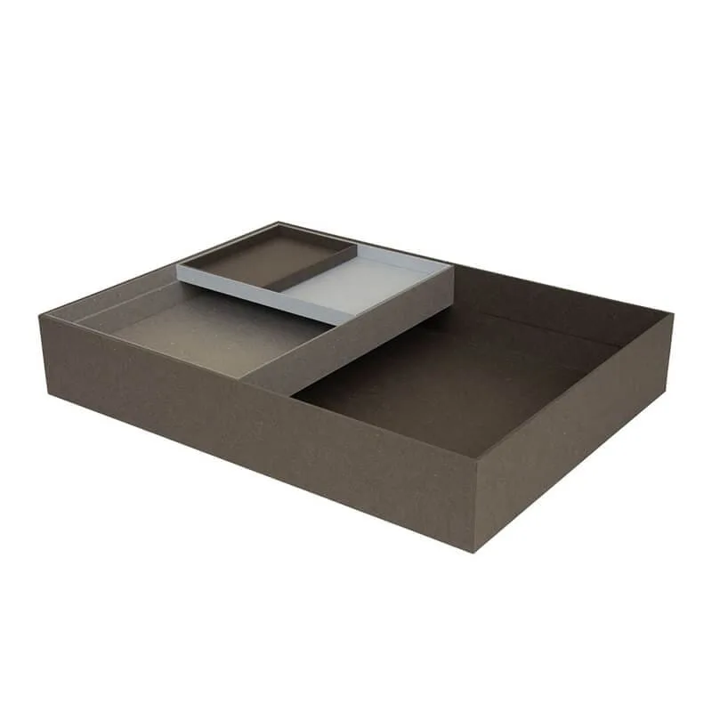 Raštinės priemonių dėklas „Haconia” L/A4 4 dalių HCN-TTLA4GY