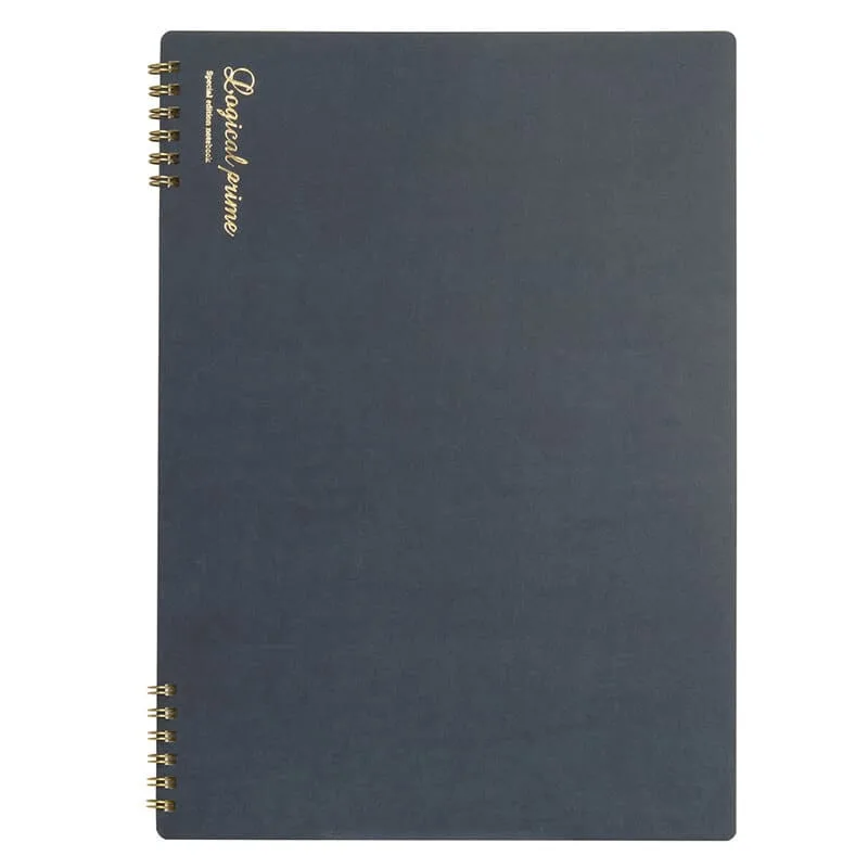 Užrašų knygelė „Logical Prime B” A4 taškeliais ir linijomis 6mm-mėlyna NW-A404B