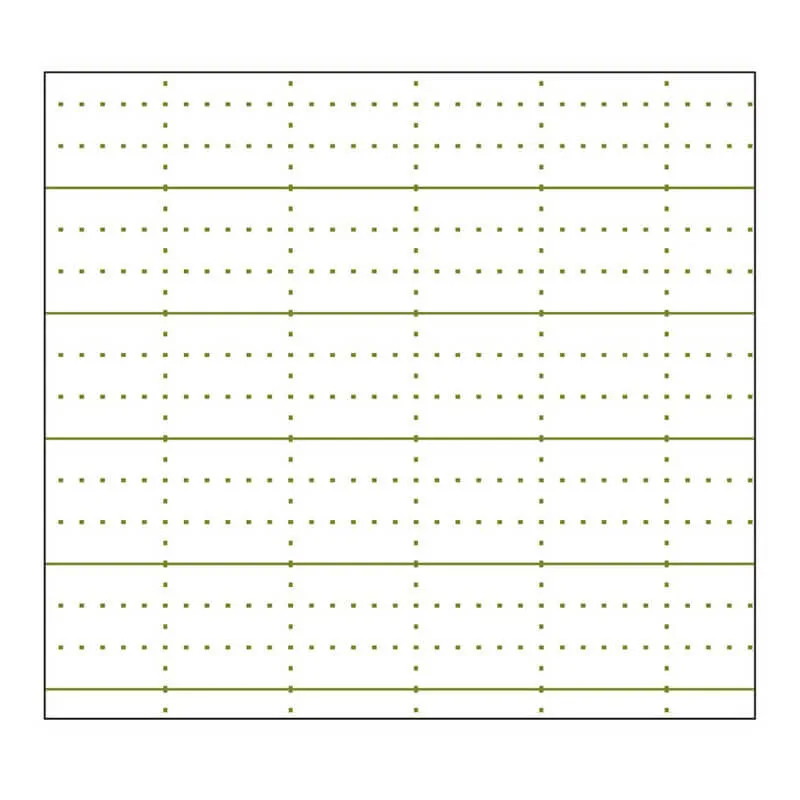 Užrašų knygelė „Logical Prime B” A4 taškeliais ir linijomis 6mm-mėlyna NW-A404B