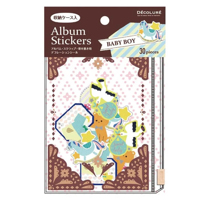 Lipdukai užsegamam vokelyje „Decolure” 30 vnt ATS-101-2