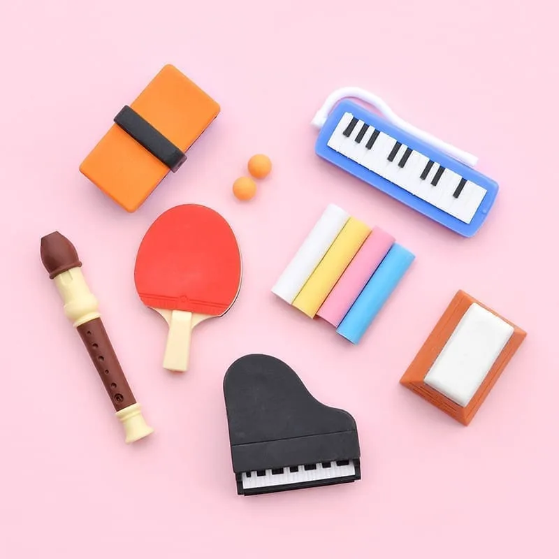 IWAKO trintukų – dėlionių rinkinys „School Supply No2”