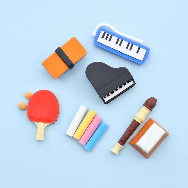 IWAKO trintukų – dėlionių rinkinys „School Supply No2”