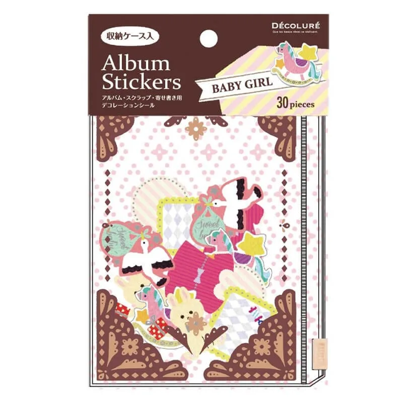 Lipdukai užsegamam vokelyje „Decolure” 30 vnt ATS-101-3