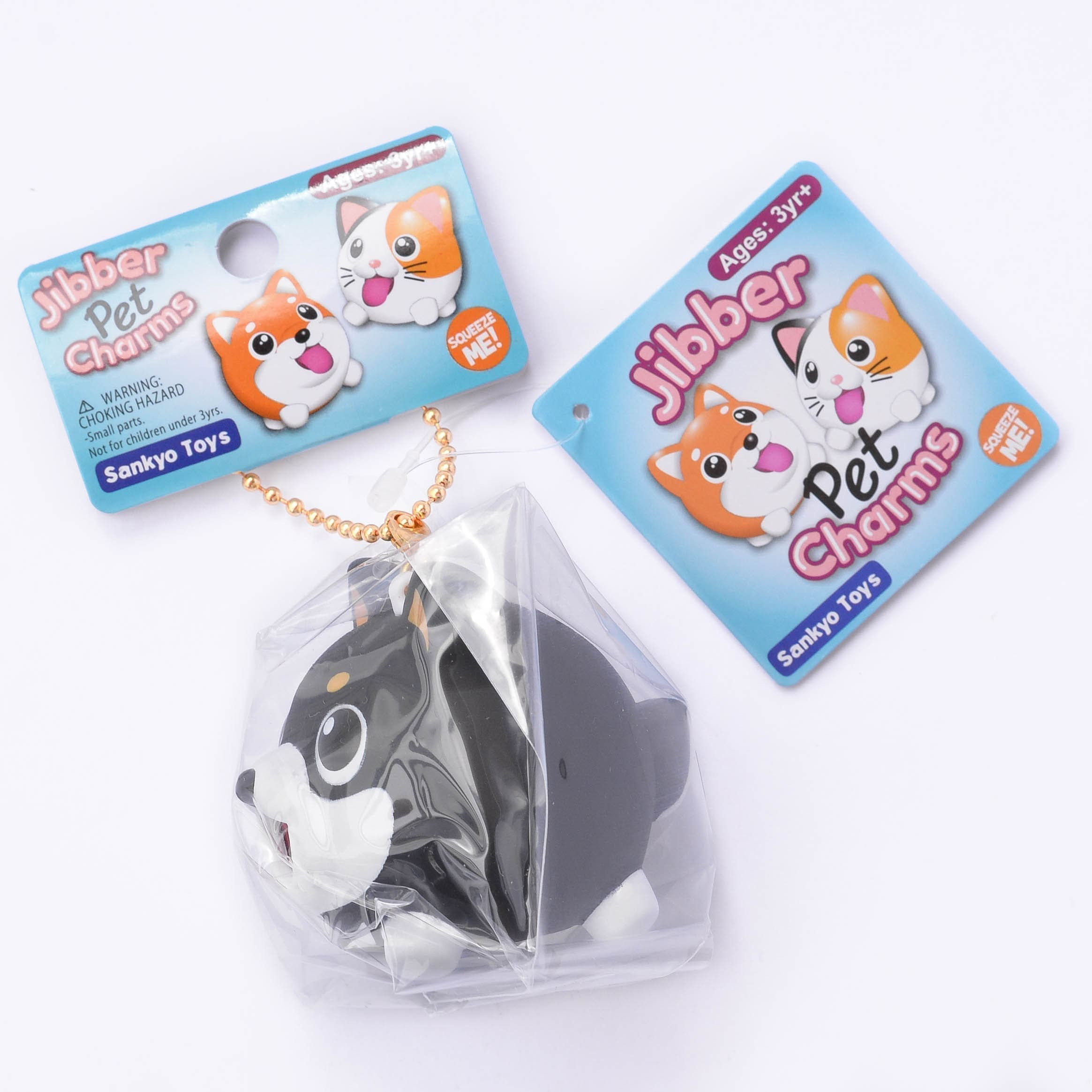 Pakabukas „Jibber Pet Charms” juodas chichuachua šuniukas