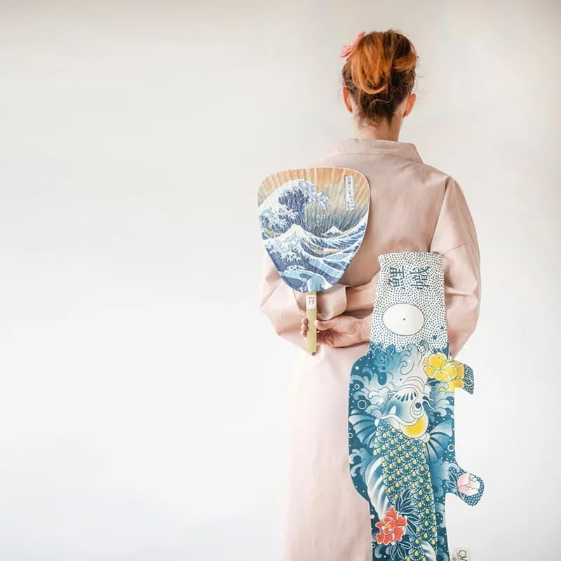 Koinobori sėkmę nešanti vėliava Tattoo Koi M KOI29