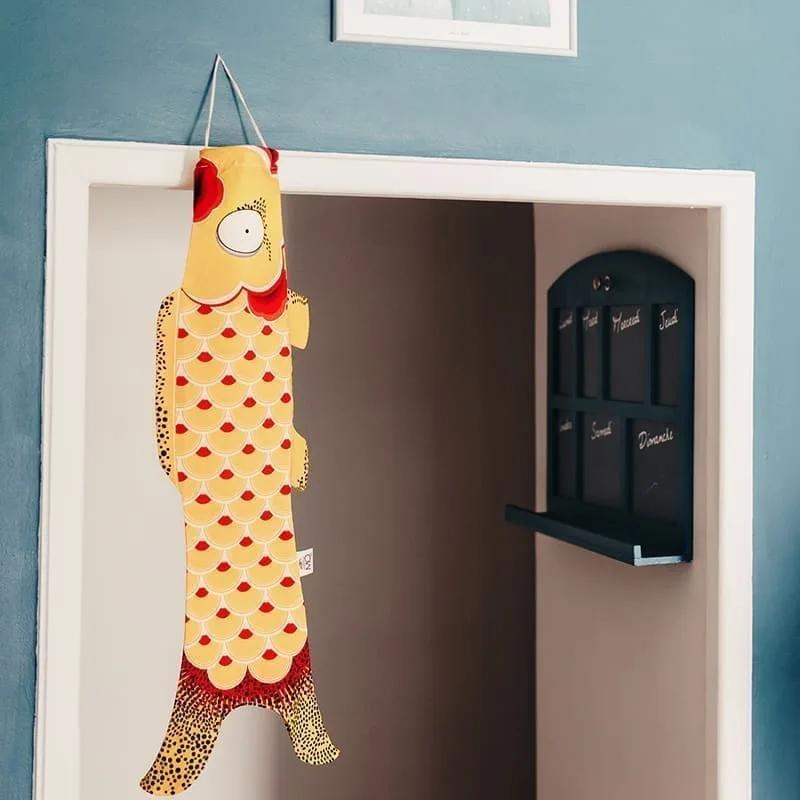 Sėkmę nešanti vėliava Deep Yellow Koinobori S K024