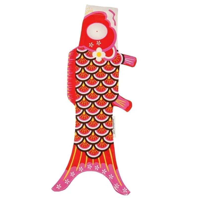 Koinobori sėkmę nešanti vėliava Akai Mini K018