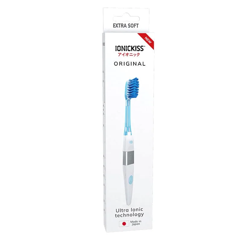 Joninis dantų šepetėlis IONICKISS ORIGINAL EXTRA SOFT ypač minkštas mėlynas 5009B