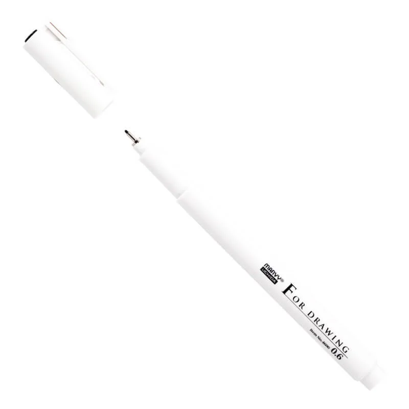 Grafinis rašiklis For Drawing 4600-16D Black 06 mm 1 vnt