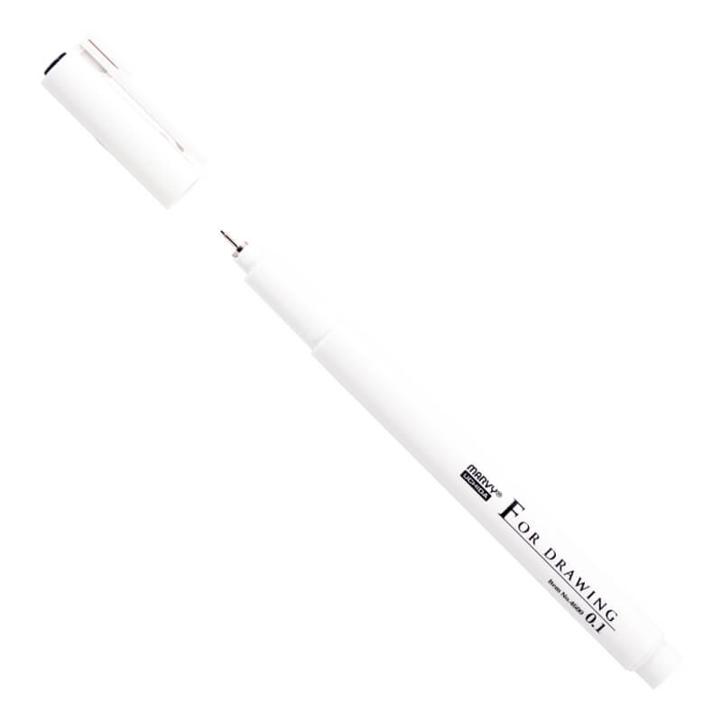 Grafinis rašiklis For Drawing 4600-16D Black 01 mm 1 vnt