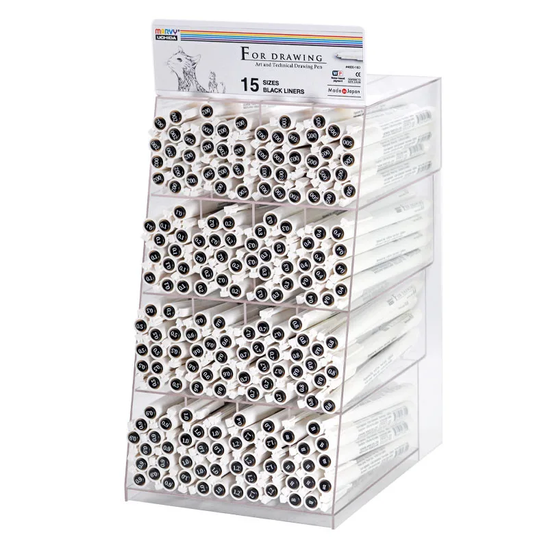 Grafinis rašiklis For Drawing 4600-16D Black 002 mm 1 vnt