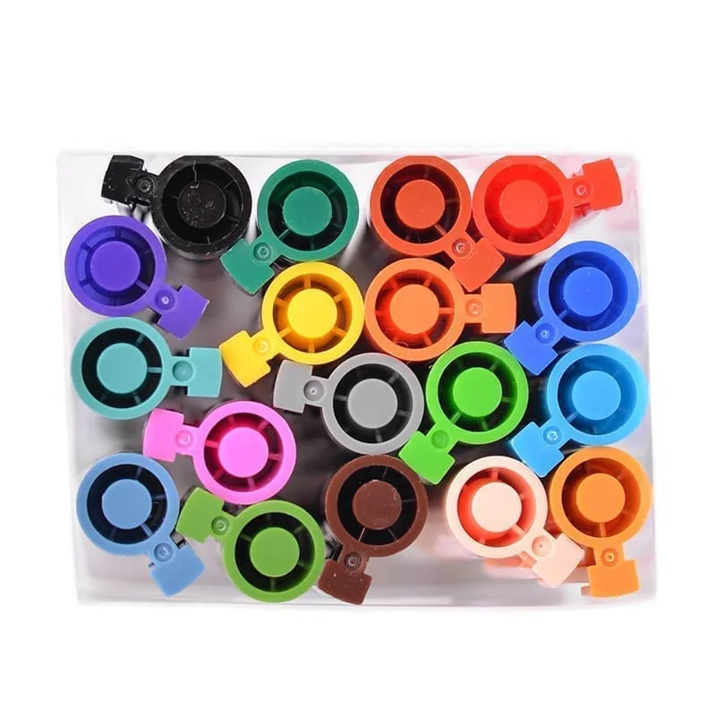 MARVY flomasteriai teptukiniu galiuku Artist Brush 1100-18A 18 vnt