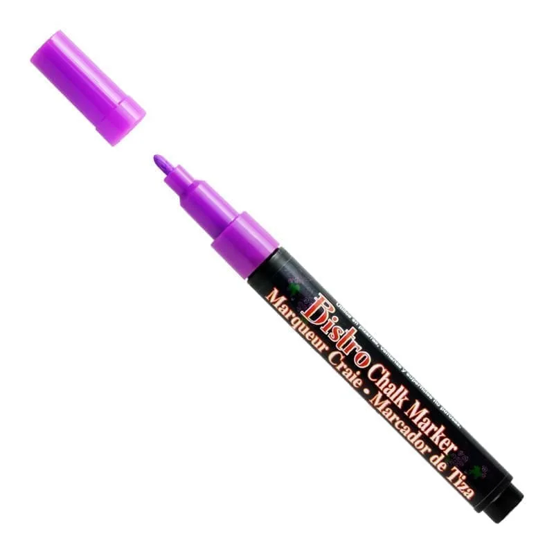 Kreidinis markeris Marvy Bistro Chalk Marker 482 plonu galiuku FLUO VIOLET 1 vnt