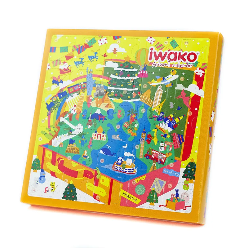IWAKO trintukų - dėlionių Advento kalendorius ER-ADV008