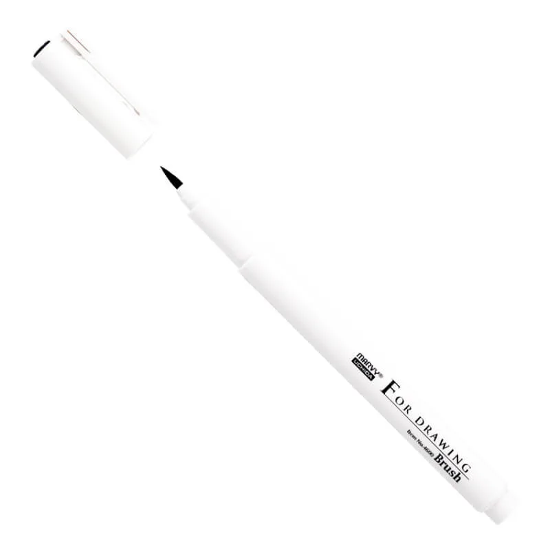 Grafinis rašiklis For Drawing 4600-16D Black Brush 1 vnt