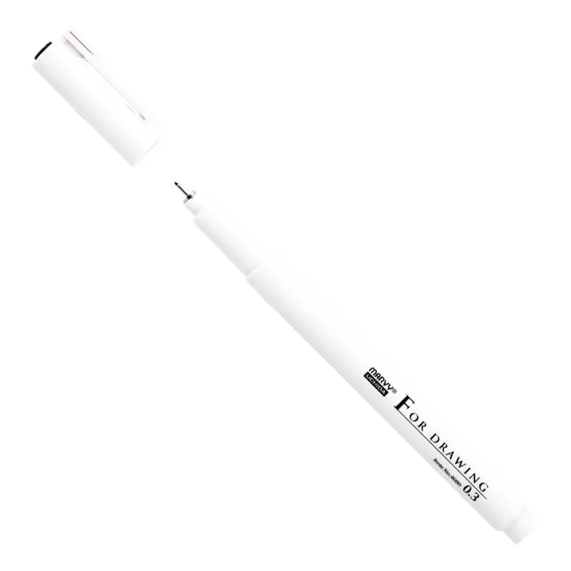 Grafinis rašiklis For Drawing 4600-16D Black 03 mm 1 vnt