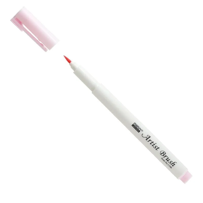MARVY flomasteriai teptukiniu galiuku Artist Brush 1100-5M Baby 5 vnt